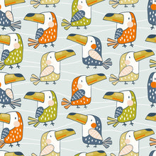 Load image into Gallery viewer, Toucans Peel &amp; Stick Wallpaper N09077
