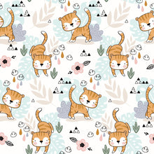 Load image into Gallery viewer, Tiger Childlike Peel &amp; Stick Wallpaper N09079
