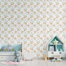 Load image into Gallery viewer, Tiger Childlike Peel &amp; Stick Wallpaper N09079
