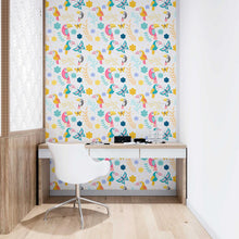 Load image into Gallery viewer, Toucan Tropical Peel &amp; Stick Wallpaper N09101
