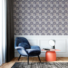 Load image into Gallery viewer, Abstract Floral Mandala Peel &amp; Stick Wallpaper N09123
