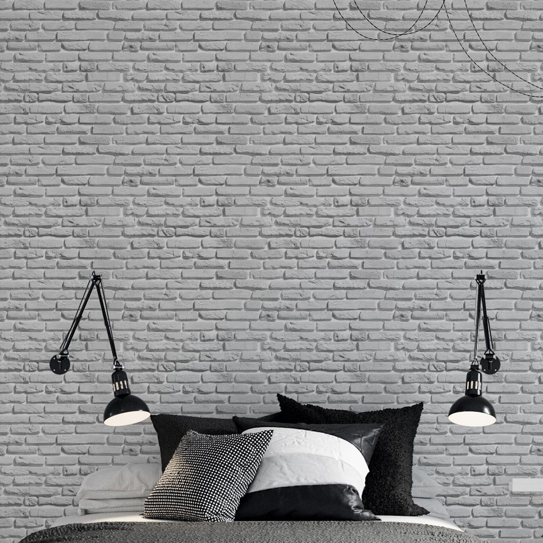 Brick Wall Rustic Peel & Stick Wallpaper NP074
