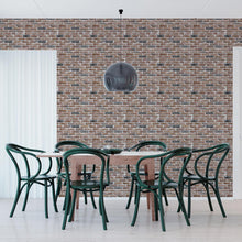 Load image into Gallery viewer, Brick Wall Rustic Peel &amp; Stick Wallpaper NP008
