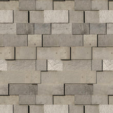 Load image into Gallery viewer, Stones Gray Peel &amp; Stick Wallpaper NP022
