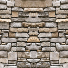 Load image into Gallery viewer, Stone Wall Peel &amp; Stick Wallpaper NP024
