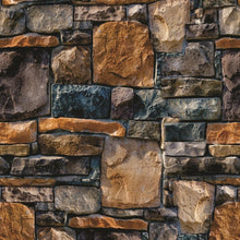 Load image into Gallery viewer, Stones Mosaic Peel &amp; Stick Wallpaper NP034
