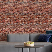 Load image into Gallery viewer, Rustic Stones Peel &amp; Stick Wallpaper NP046
