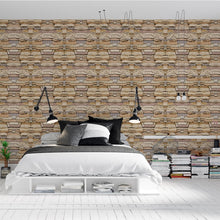Load image into Gallery viewer, Stones Rustic Peel &amp; Stick Wallpaper NP047

