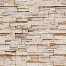 Load image into Gallery viewer, Beige Stones Peel &amp; Stick Wallpaper NP050
