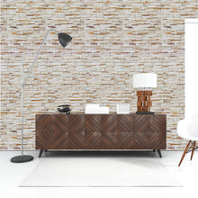 Load image into Gallery viewer, Beige Stones Peel &amp; Stick Wallpaper NP050

