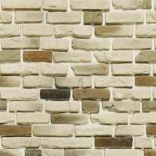 Load image into Gallery viewer, Rustic Brick Wall Light Peel &amp; Stick Wallpaper NP062
