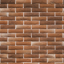 Load image into Gallery viewer, Brick Wall Brown Peel &amp; Stick Wallpaper NP072
