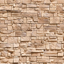 Load image into Gallery viewer, Beige Stones Peel &amp; Stick Wallpaper NP087
