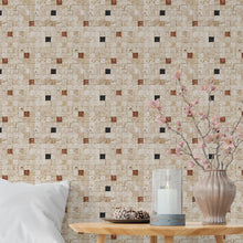 Load image into Gallery viewer, Beige Stones Peel &amp; Stick Wallpaper NP096
