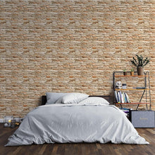 Load image into Gallery viewer, Beige Stones Peel &amp; Stick Wallpaper NP094
