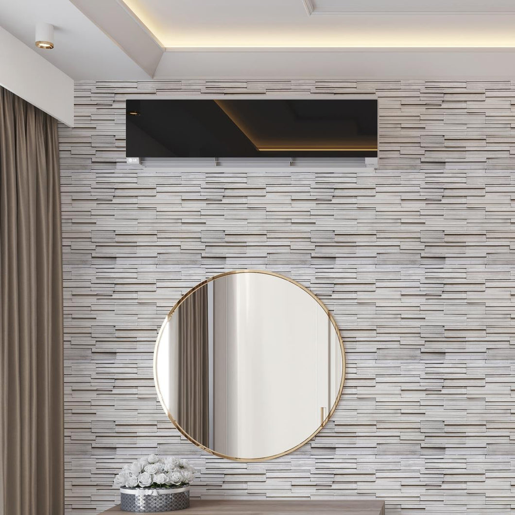 Brick Wall Brown Peel & Stick Wallpaper NP072