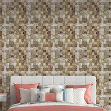 Load image into Gallery viewer, Mosaic Stones Peel &amp; Stick Wallpaper NP110
