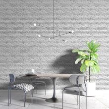 Load image into Gallery viewer, White Brick Wall Peel &amp; Stick Wallpaper NP104

